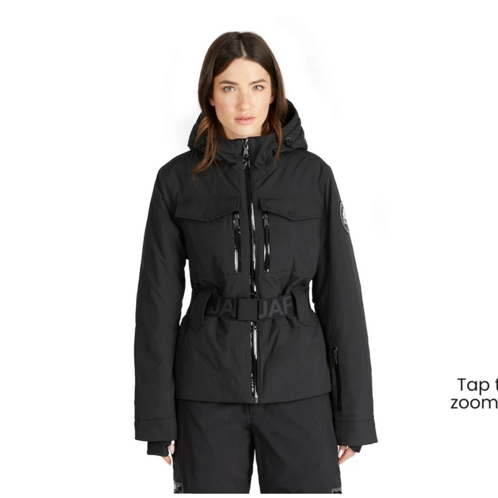 PAJAR Gabbi Mix Media Black Jacket